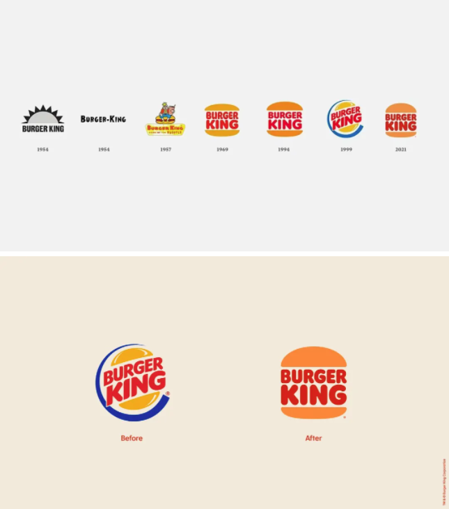汉堡王标志设计理念图片