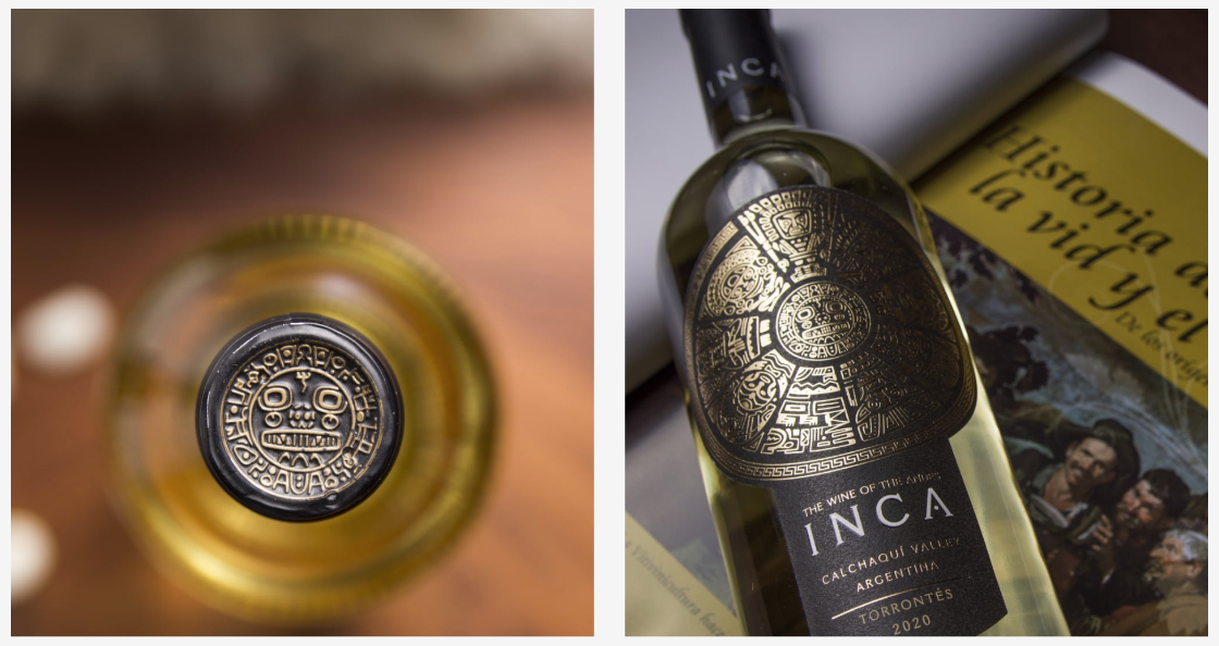 包装设计欣赏：INCA印加酒包装设计