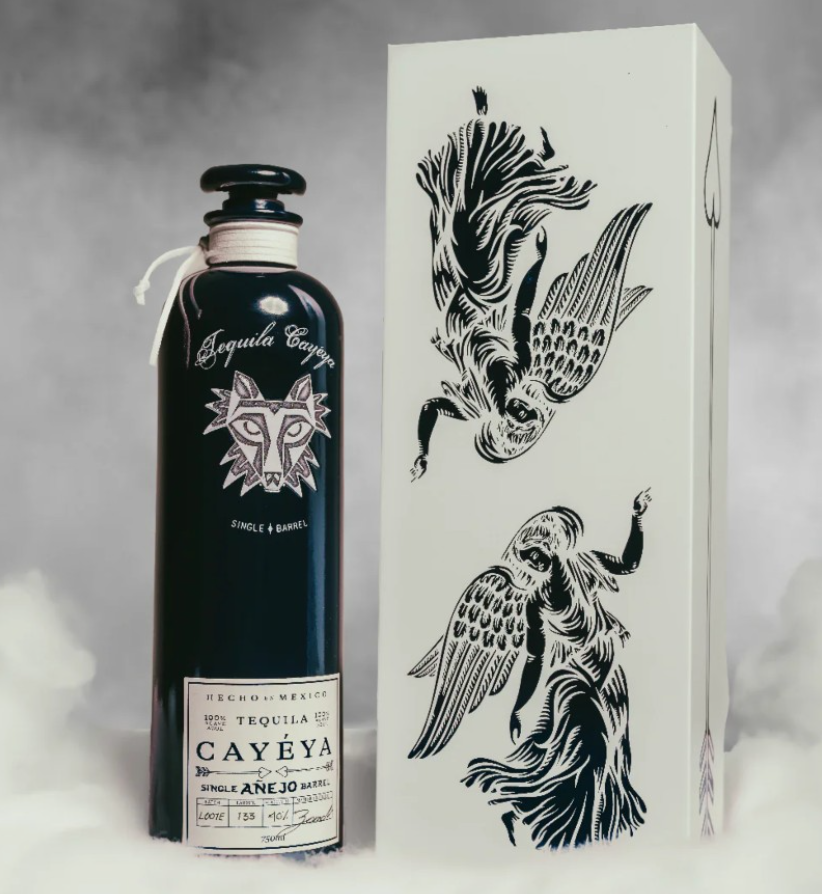 龙舌兰酒包装设计 Cayéya 新品发布，天使与魔鬼交织