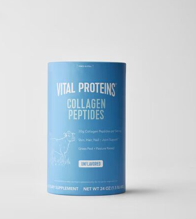 Vital Proteins®胶原蛋白健康产品的领导者纸罐包装设计创意