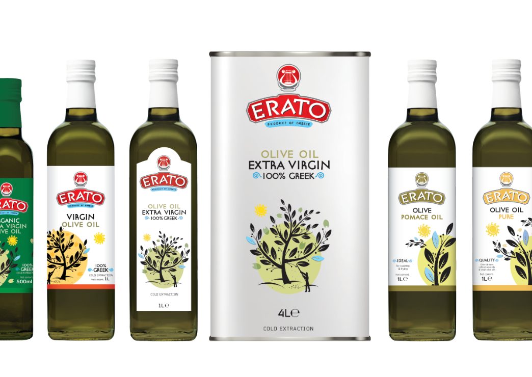 Erato橄榄油包装设计欣赏：Olive Oil